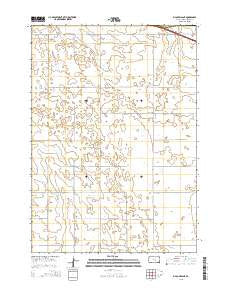 Bijou Hills NE South Dakota Current topographic map, 1:24000 scale, 7.5 X 7.5 Minute, Year 2015