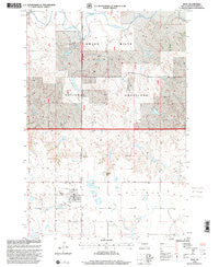 Bison South Dakota Historical topographic map, 1:24000 scale, 7.5 X 7.5 Minute, Year 1998