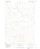 Black Horse Butte NW South Dakota Historical topographic map, 1:24000 scale, 7.5 X 7.5 Minute, Year 1972