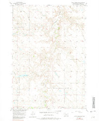 Black Horse SE South Dakota Historical topographic map, 1:24000 scale, 7.5 X 7.5 Minute, Year 1956