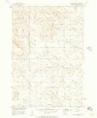 Black Horse SW South Dakota Historical topographic map, 1:24000 scale, 7.5 X 7.5 Minute, Year 1956