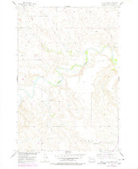 Black Horse South Dakota Historical topographic map, 1:24000 scale, 7.5 X 7.5 Minute, Year 1956