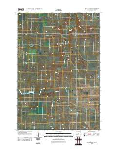 Black Horse SE South Dakota Historical topographic map, 1:24000 scale, 7.5 X 7.5 Minute, Year 2012