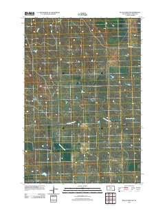 Black Horse SW South Dakota Historical topographic map, 1:24000 scale, 7.5 X 7.5 Minute, Year 2012