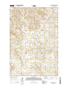 Black Horse SW South Dakota Current topographic map, 1:24000 scale, 7.5 X 7.5 Minute, Year 2015