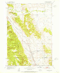 Blackhawk South Dakota Historical topographic map, 1:24000 scale, 7.5 X 7.5 Minute, Year 1953