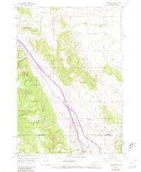 Blackhawk South Dakota Historical topographic map, 1:24000 scale, 7.5 X 7.5 Minute, Year 1953