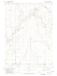 Bloomfield South Dakota Historical topographic map, 1:25000 scale, 7.5 X 7.5 Minute, Year 1971
