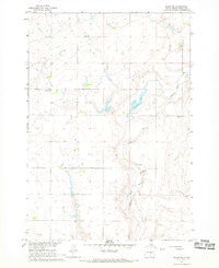 Blunt NE South Dakota Historical topographic map, 1:24000 scale, 7.5 X 7.5 Minute, Year 1967