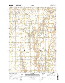 Blunt NE South Dakota Current topographic map, 1:24000 scale, 7.5 X 7.5 Minute, Year 2015