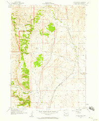 Boland Ridge South Dakota Historical topographic map, 1:24000 scale, 7.5 X 7.5 Minute, Year 1957