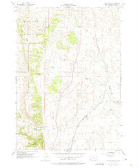 Boland Ridge South Dakota Historical topographic map, 1:24000 scale, 7.5 X 7.5 Minute, Year 1957