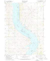 Bond Bottom South Dakota Historical topographic map, 1:24000 scale, 7.5 X 7.5 Minute, Year 1974
