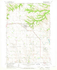 Bonesteel South Dakota Historical topographic map, 1:24000 scale, 7.5 X 7.5 Minute, Year 1964