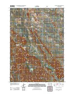 Bouquet Table South Dakota Historical topographic map, 1:24000 scale, 7.5 X 7.5 Minute, Year 2012