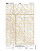 Bowdle-Hosmer Lake South Dakota Current topographic map, 1:24000 scale, 7.5 X 7.5 Minute, Year 2015