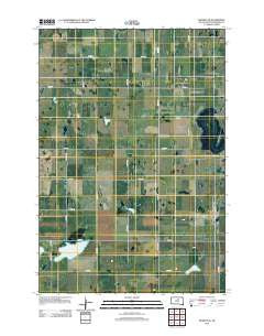 Bowdle SE South Dakota Historical topographic map, 1:24000 scale, 7.5 X 7.5 Minute, Year 2012