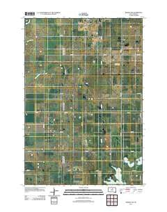Bowdle SW South Dakota Historical topographic map, 1:24000 scale, 7.5 X 7.5 Minute, Year 2012