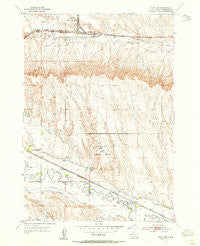 Boxelder South Dakota Historical topographic map, 1:24000 scale, 7.5 X 7.5 Minute, Year 1953