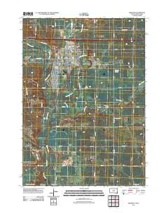 Brandon South Dakota Historical topographic map, 1:24000 scale, 7.5 X 7.5 Minute, Year 2011