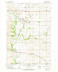 Brandon South Dakota Historical topographic map, 1:24000 scale, 7.5 X 7.5 Minute, Year 1962