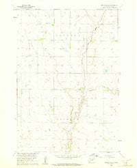 Brentford SE South Dakota Historical topographic map, 1:24000 scale, 7.5 X 7.5 Minute, Year 1960
