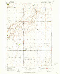 Brentford South Dakota Historical topographic map, 1:24000 scale, 7.5 X 7.5 Minute, Year 1953