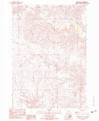 Bridger NE South Dakota Historical topographic map, 1:24000 scale, 7.5 X 7.5 Minute, Year 1982