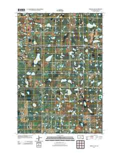 Bristol East South Dakota Historical topographic map, 1:24000 scale, 7.5 X 7.5 Minute, Year 2012
