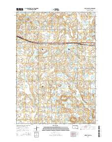 Bristol East South Dakota Current topographic map, 1:24000 scale, 7.5 X 7.5 Minute, Year 2015
