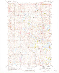 Britton 4 NE South Dakota Historical topographic map, 1:24000 scale, 7.5 X 7.5 Minute, Year 1970