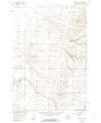 Britton 4 NW South Dakota Historical topographic map, 1:24000 scale, 7.5 X 7.5 Minute, Year 1958