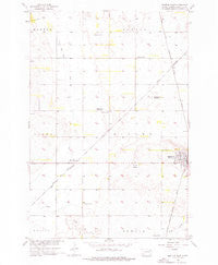 Britton West South Dakota Historical topographic map, 1:24000 scale, 7.5 X 7.5 Minute, Year 1956