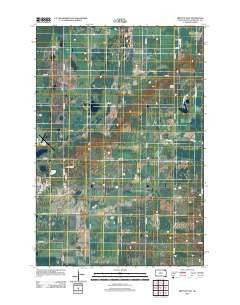 Britton East South Dakota Historical topographic map, 1:24000 scale, 7.5 X 7.5 Minute, Year 2012