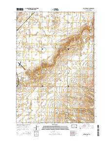 Britton East South Dakota Current topographic map, 1:24000 scale, 7.5 X 7.5 Minute, Year 2015