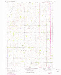 Brookings NE South Dakota Historical topographic map, 1:24000 scale, 7.5 X 7.5 Minute, Year 1968