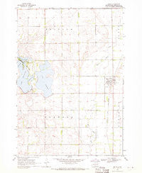 Bruce South Dakota Historical topographic map, 1:24000 scale, 7.5 X 7.5 Minute, Year 1968