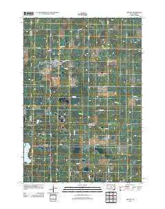 Bryant South Dakota Historical topographic map, 1:24000 scale, 7.5 X 7.5 Minute, Year 2012