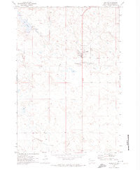 Buffalo South Dakota Historical topographic map, 1:24000 scale, 7.5 X 7.5 Minute, Year 1971