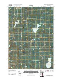 Buffalo Trading Post South Dakota Historical topographic map, 1:24000 scale, 7.5 X 7.5 Minute, Year 2012