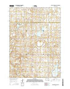 Buffalo Trading Post South Dakota Current topographic map, 1:24000 scale, 7.5 X 7.5 Minute, Year 2015