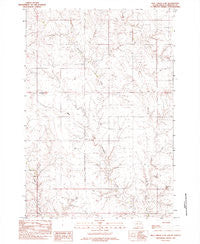Bull Creek 2 NE South Dakota Historical topographic map, 1:24000 scale, 7.5 X 7.5 Minute, Year 1982