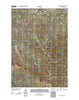 Bull Run Creek South Dakota Historical topographic map, 1:24000 scale, 7.5 X 7.5 Minute, Year 2012