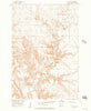 Bullhead South Dakota Historical topographic map, 1:24000 scale, 7.5 X 7.5 Minute, Year 1956