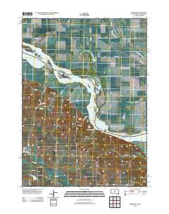Burbank South Dakota Historical topographic map, 1:24000 scale, 7.5 X 7.5 Minute, Year 2012