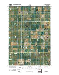 Burkmere South Dakota Historical topographic map, 1:24000 scale, 7.5 X 7.5 Minute, Year 2012