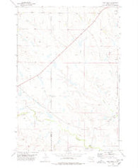 Camp Creek South Dakota Historical topographic map, 1:24000 scale, 7.5 X 7.5 Minute, Year 1978