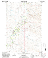 Camp Crook South Dakota Historical topographic map, 1:24000 scale, 7.5 X 7.5 Minute, Year 1993
