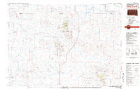 Camp Crook South Dakota Historical topographic map, 1:100000 scale, 30 X 60 Minute, Year 1980