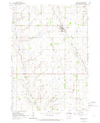 Canistota South Dakota Historical topographic map, 1:24000 scale, 7.5 X 7.5 Minute, Year 1964